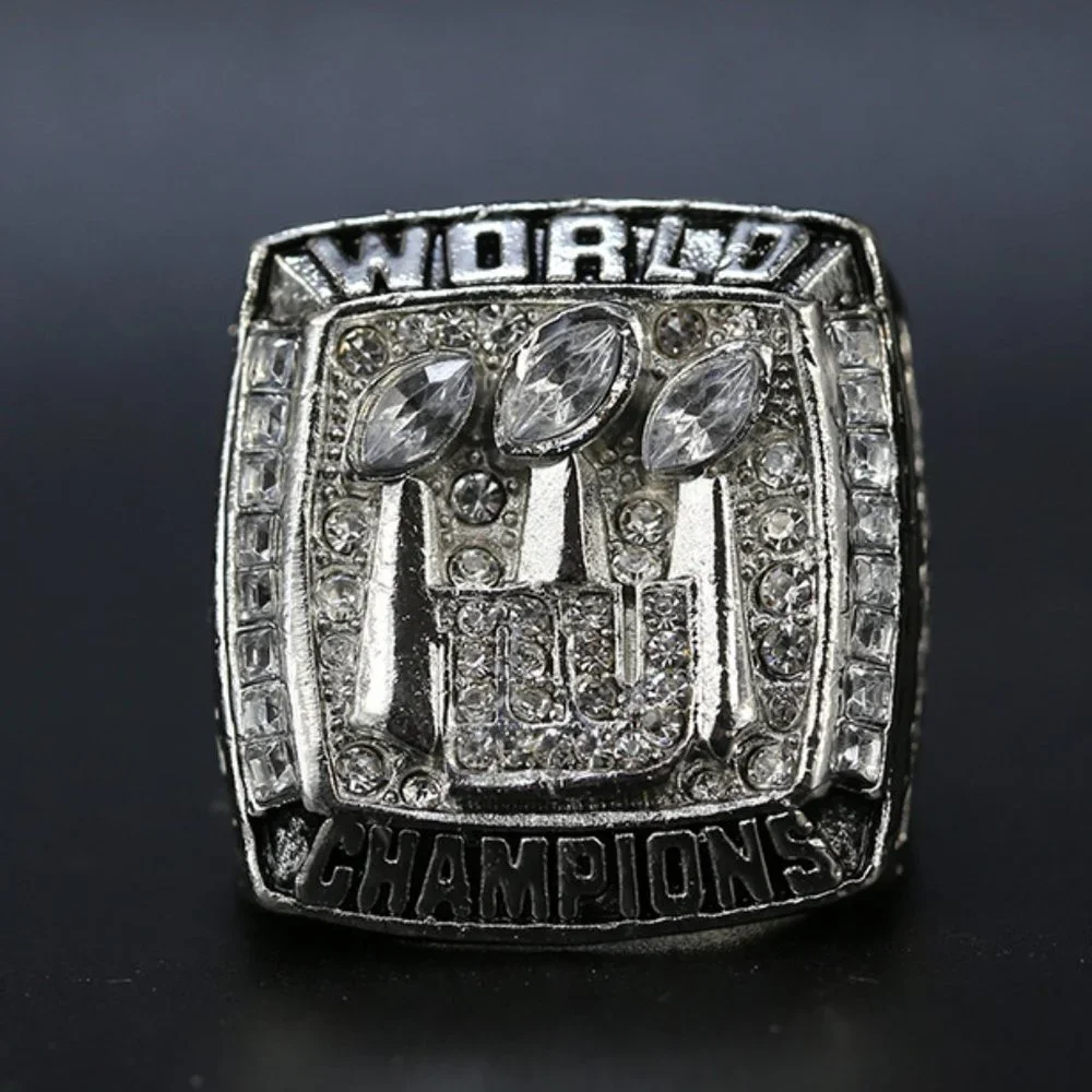 New York Giants‎ Championship Ring 2008 Super Bowl Fan Edition Eli Manning